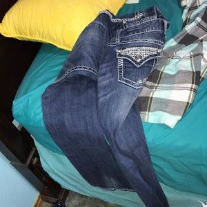 27x32 rock and roll cowgirl jeans bootcut!!